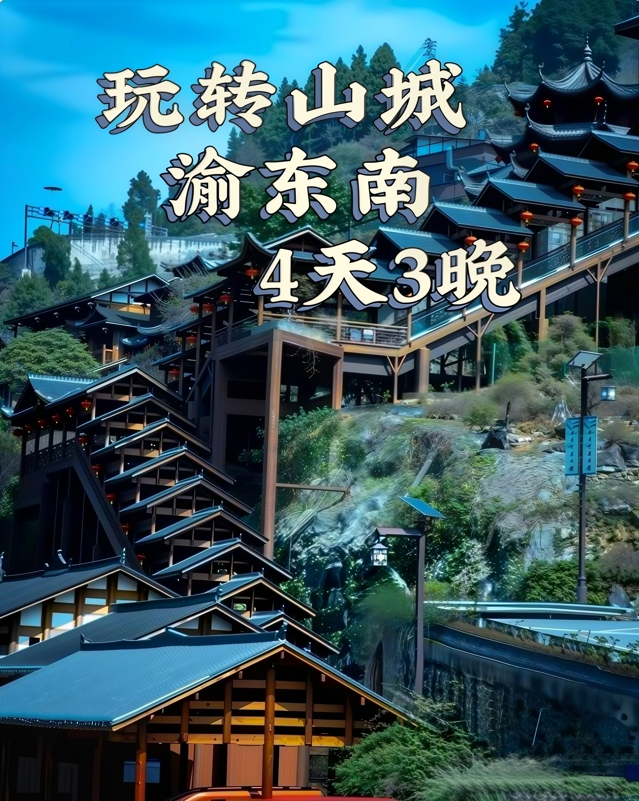 玩转山城渝东南4天3晚